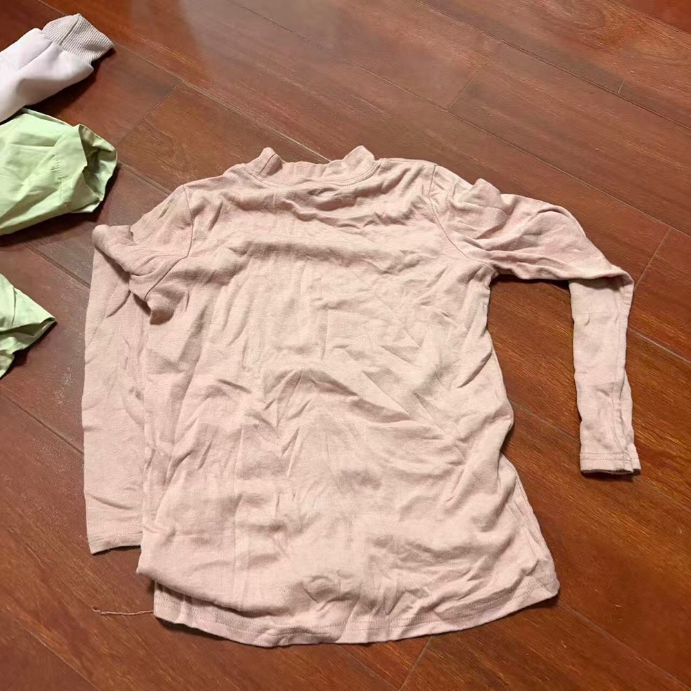 Light Pink Long Sleeve Top